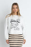 RHYTHM PARADISE FOUND CREW NECK FLEECE - GREY MARLE