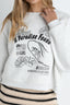 RHYTHM PARADISE FOUND CREW NECK FLEECE - GREY MARLE