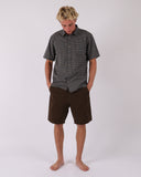 T&C PASSPORT CHINO SHORT - BROWN
