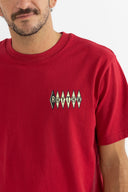 RHYTHM POOLROOM VINTAGE SS T-SHIRT - MERLOT