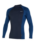 O'NEILL PSYCHO UV LONG SLEEVE RASH VEST - ABYSS