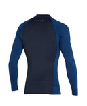 O'NEILL PSYCHO UV LONG SLEEVE RASH VEST - ABYSS