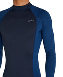 O'NEILL PSYCHO UV LONG SLEEVE RASH VEST - ABYSS