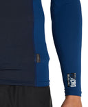 O'NEILL PSYCHO UV LONG SLEEVE RASH VEST - ABYSS