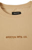 QLTY EMB HW S/S STT - CREAM CLASSIC WASH