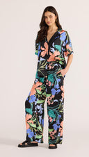 RAVINA DRAWSTRING PANT - FLORAL