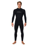 O'NEILL REACTOR 2 GBS BACK ZIP FULL 4/3MM - BLACK
