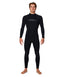 O'NEILL REACTOR 2 GBS BACK ZIP FULL 4/3MM WETSUIT - BLACK