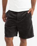 RHYTHM REVERB CORDUROY SHORT - CHARCOAL