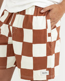 RHUMBA CHECK JAM - BROWN