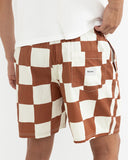 RHUMBA CHECK JAM - BROWN