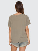 THRILLS RISEN RELAXED TEE - OLIVE