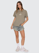 THRILLS RISEN RELAXED TEE - OLIVE