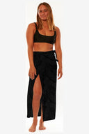 SOLID LEDA BRALETTE TOP - SOLID BLACK