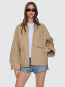 THRILLS ROBBIE CHORE JACKET - CAMEL