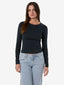 THRILLS RYDEN MICRO RIB TOP - SHADOW