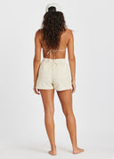 SISSTR SANDY SHORES CORD SHORT -SEASALT