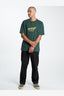 WORSHIP SAWNOFF TEE - PINE NEEDLE