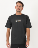 T&C SCORPION S/S SURF TEE - BLACK HEATHER