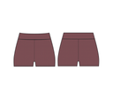 INDY SWIM SHORT - ROSE CHECK