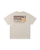 CRITICAL SLIDE SERVICE TEE - ECRU