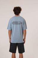 THRILLS SHADOWLESS OVERSIZE FIT TEE - SMOG