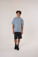 THRILLS SHADOWLESS OVERSIZE FIT TEE - SMOG