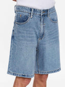 THRILLS SLACKER RELAXED DENIM SHORT - RUSTIC FADE