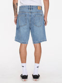 THRILLS SLACKER RELAXED DENIM SHORT - RUSTIC FADE