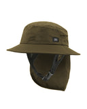 OCEAN & EARTH INDO STIFF PEAK SURF HAT - OLIVE