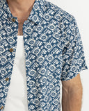 RHYTHM SUNDAY SS SHIRT - NAVY