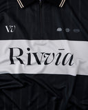 RIVVIA TEAM VV LS POLO - BLACK BONE