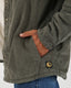 T&C THE RANCH CORD JACKET - MILITARY
