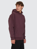 THRILLS MILITARY SLOUCH PULL ON HOOD - AUBERGINE