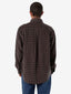 THRILLS UNION CORD CHECK LONG SLEEVE SHIRT - CHARCOAL ROSE