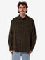 THRILLS UNION CORD CHECK LONG SLEEVE SHIRT - FALCON