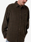 THRILLS UNION CORD CHECK LONG SLEEVE SHIRT - FALCON