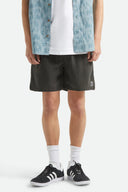 BRIXTON EVERYDAY CORDUROY SHORT - VINTAGE BLACK