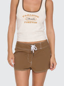 THRILLS UNDERTOW SURF SHORT - COCOA