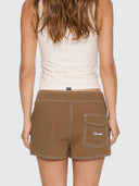 THRILLS UNDERTOW SURF SHORT - COCOA