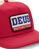 DEUS EX MACHINA MALDEN TRUCKER - MELON RED