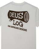 DEUS EX MACHINA LOG TEE - VINTAGE WHITE