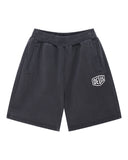 DEUS EX MACHINA SHIELD GARMENT DYED TRACK SHORT - BLACK
