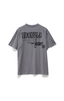 WORLD WIDE ROOTS TEE - STEEL GREY
