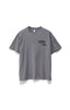 S-DOUBLE WORLD WIDE ROOTS TEE - STEEL GREY