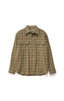 S-DOUBLE PLAID LS OVERSHIRT - SAGE