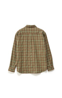 PLAID LS OVERSHIRT - SAGE