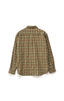 S-DOUBLE PLAID LS OVERSHIRT - SAGE