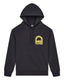 DEUS EX MACHINA MELODIES HOODIE - ANTHRACITE