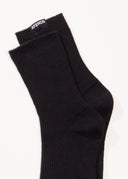AFENDS THE ESSENTIAL - RIB SOCKS - BLACK